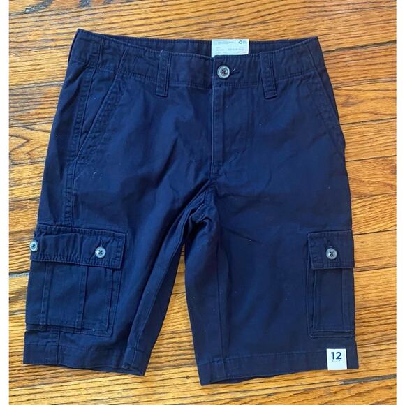 NWT Arizona Shorts Boys Sz 12 Navy - Picture 1 of 3
